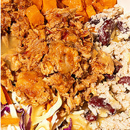 veggies and rice with chicken