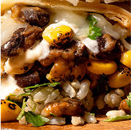 vegetarian meal with veggies