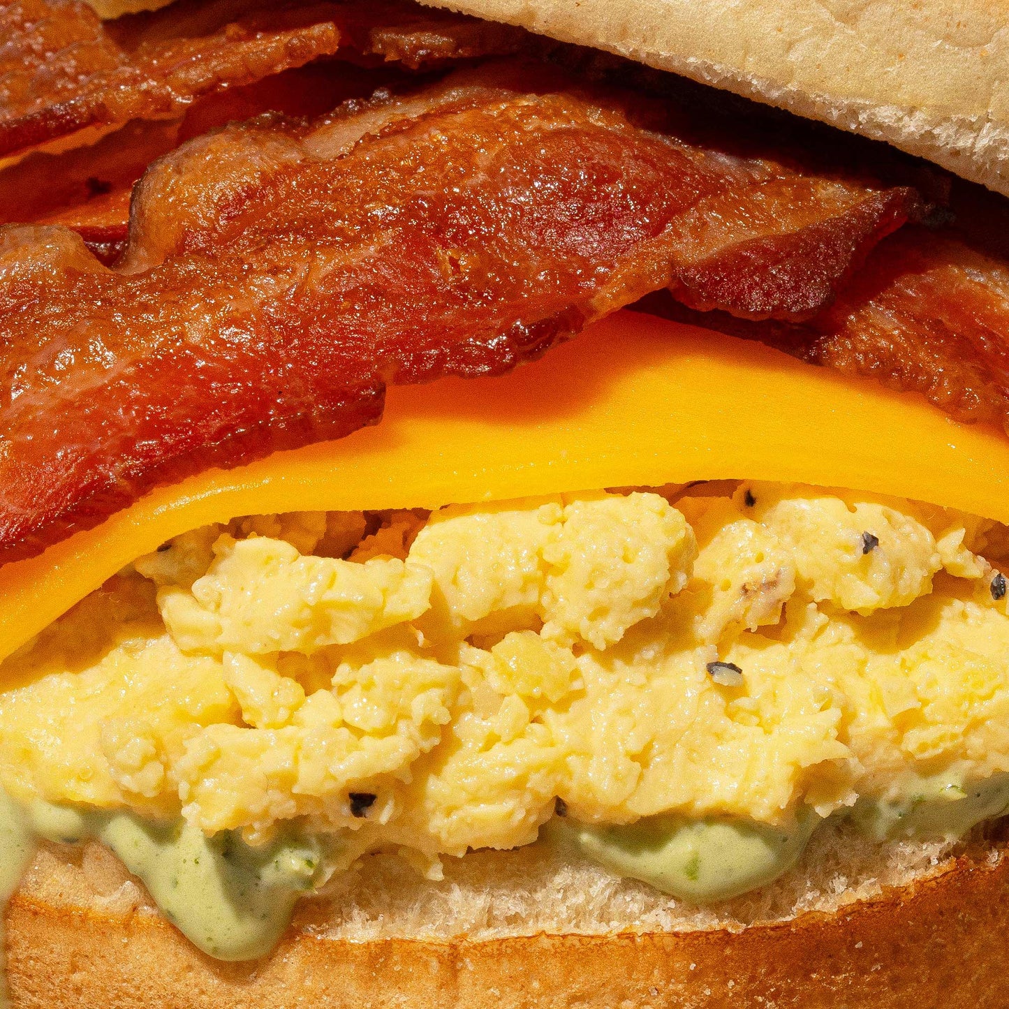 Bacon, Egg & Chimichurri Sandwich