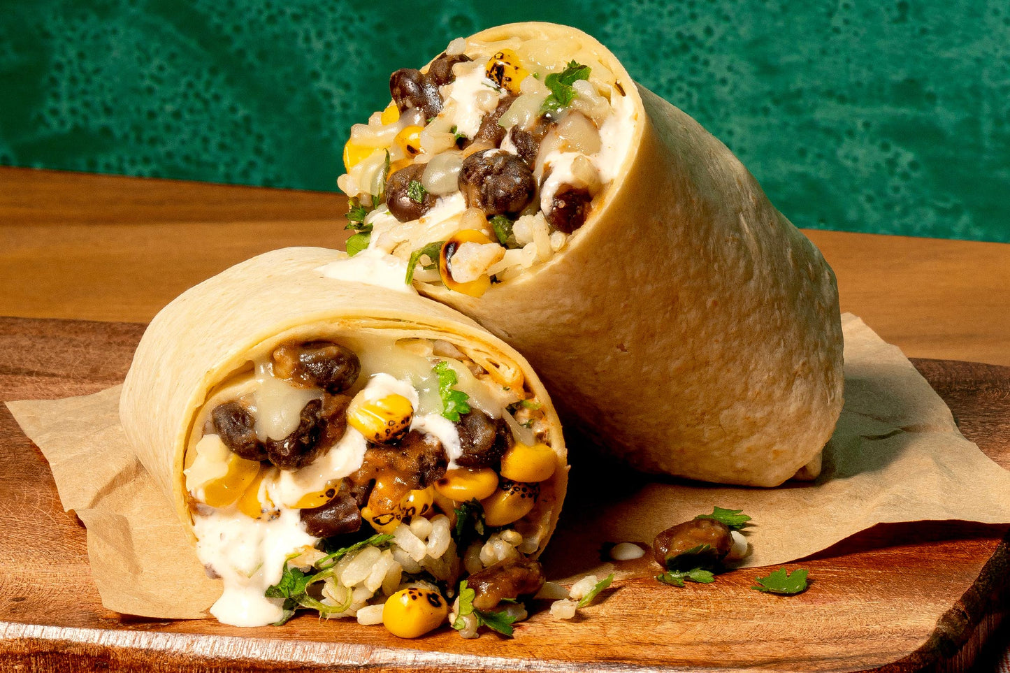 Cheesy Bean Burrito