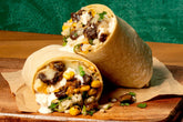 Cheesy Bean Burrito