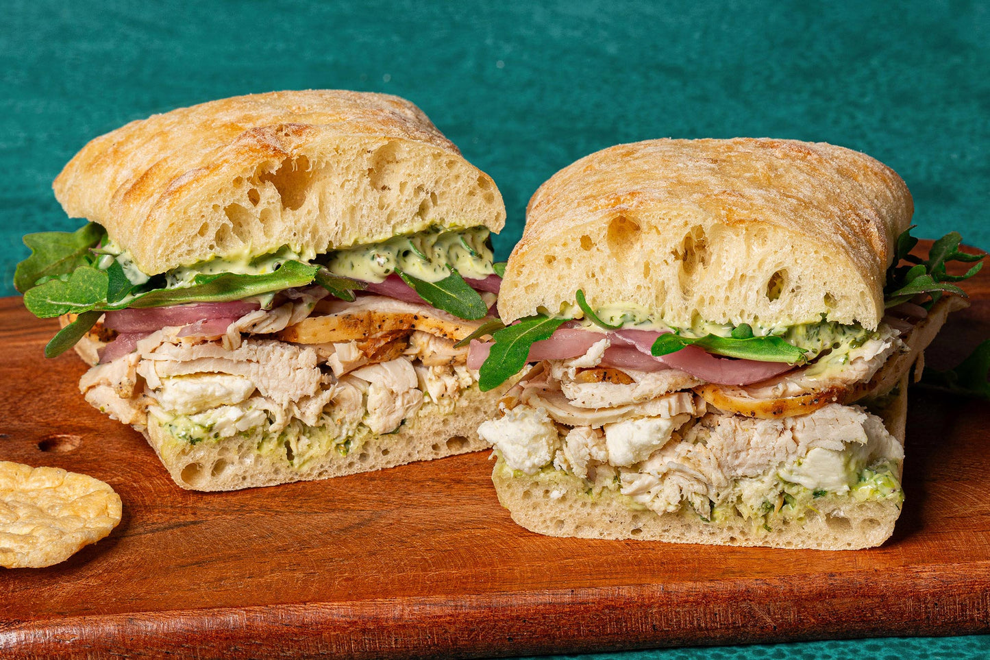 Chimichurri Chicken on Ciabatta