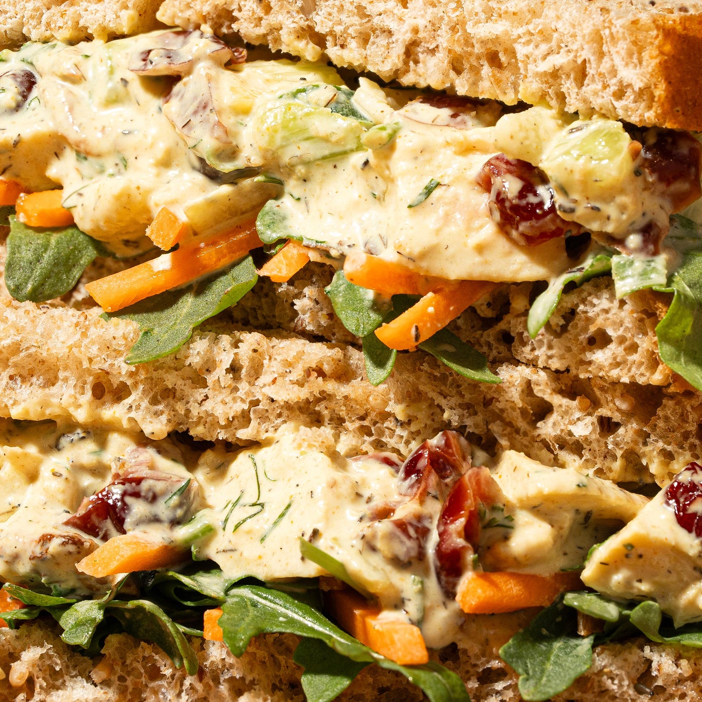 Cranberry Chicken Salad Sandwich
