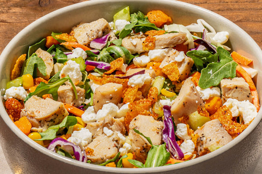 Hot Honey Chicken Crunch Salad