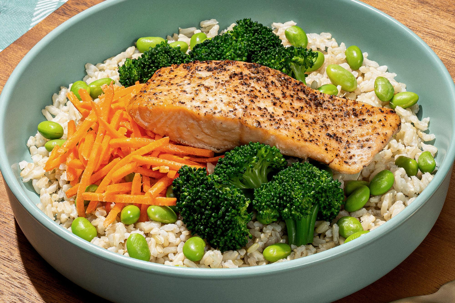 Lemon Maple Salmon Bowl