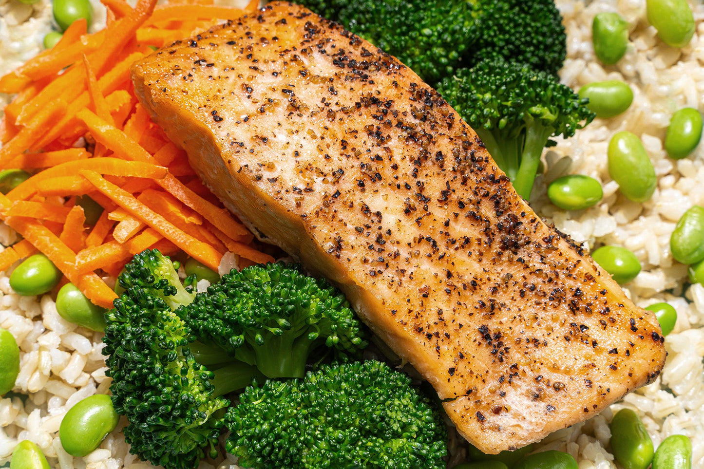 Lemon Maple Salmon Bowl