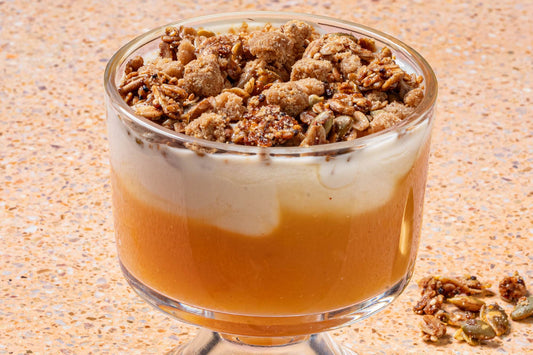 Peach Cinnamon Parfait