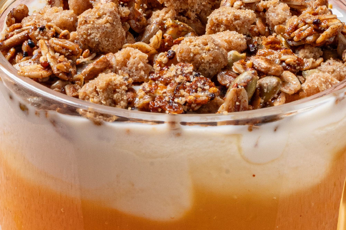 Peach Cinnamon Parfait