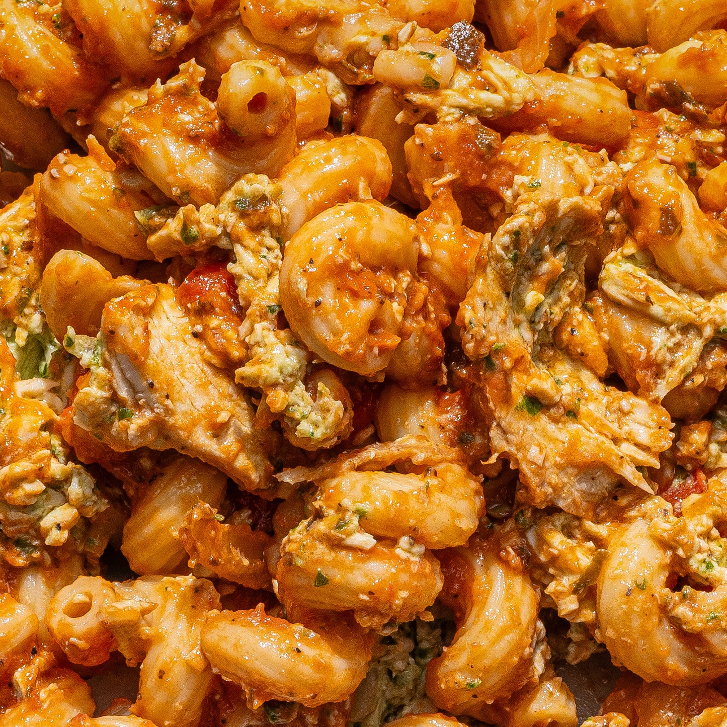 Pesto Chicken Cavatappi