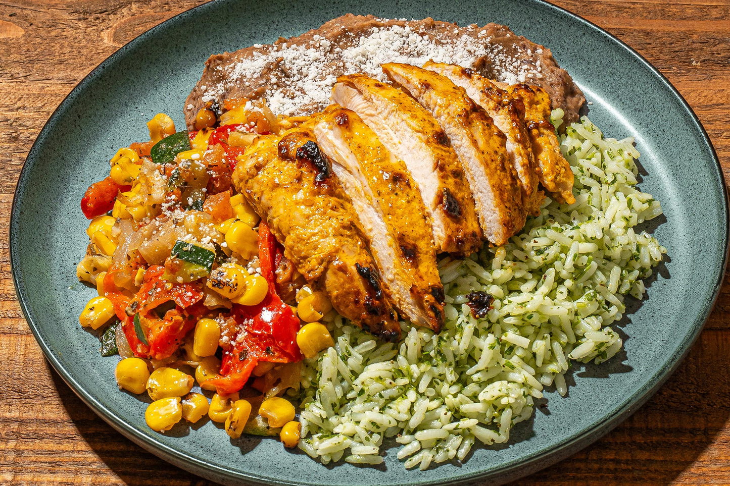 Pollo Asado with Seasoned Rice