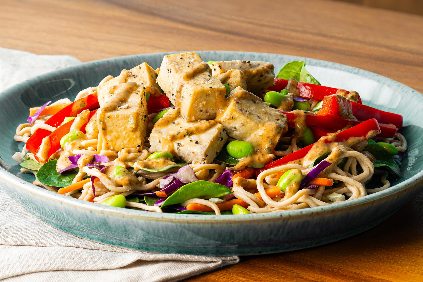 Vegan Yakisoba Noodle Salad