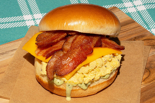 Bacon, Egg & Chimichurri Sandwich