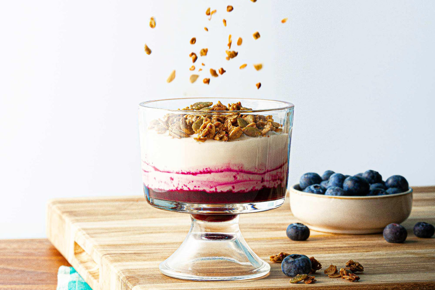 Blueberry Maple Yogurt Parfait