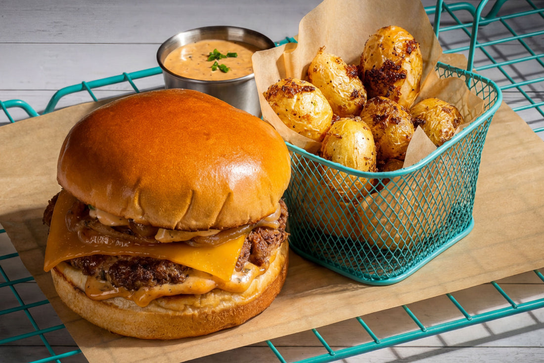 Kel Mitchell's Savory Turkey Burger