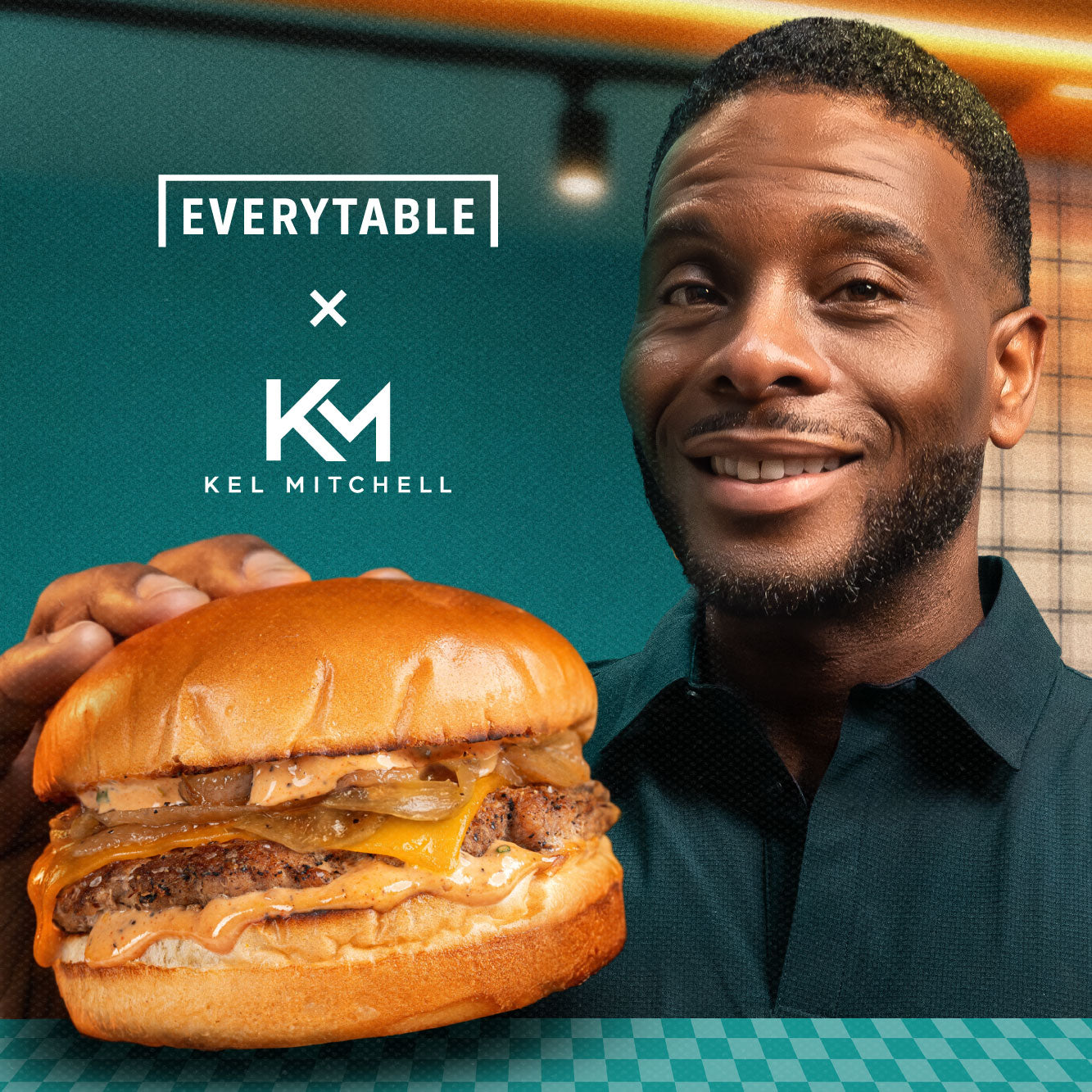 Kel Mitchell's Savory Turkey Burger