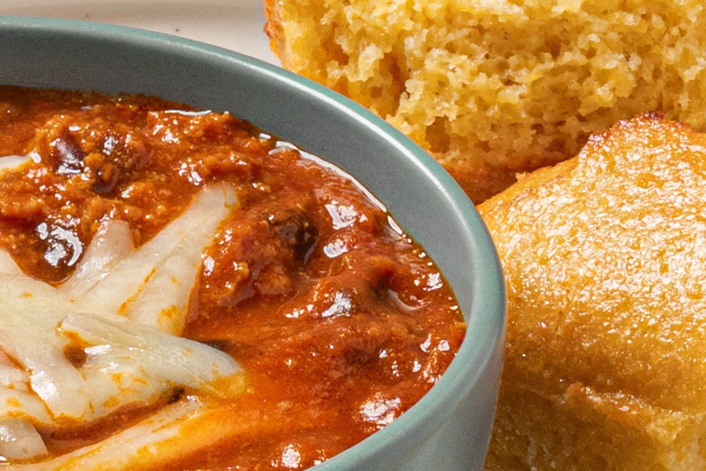 Turkey Chili & Cornbread Combo