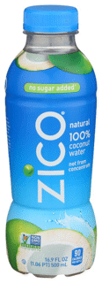 Zico, Coconut Water, 16.9oz